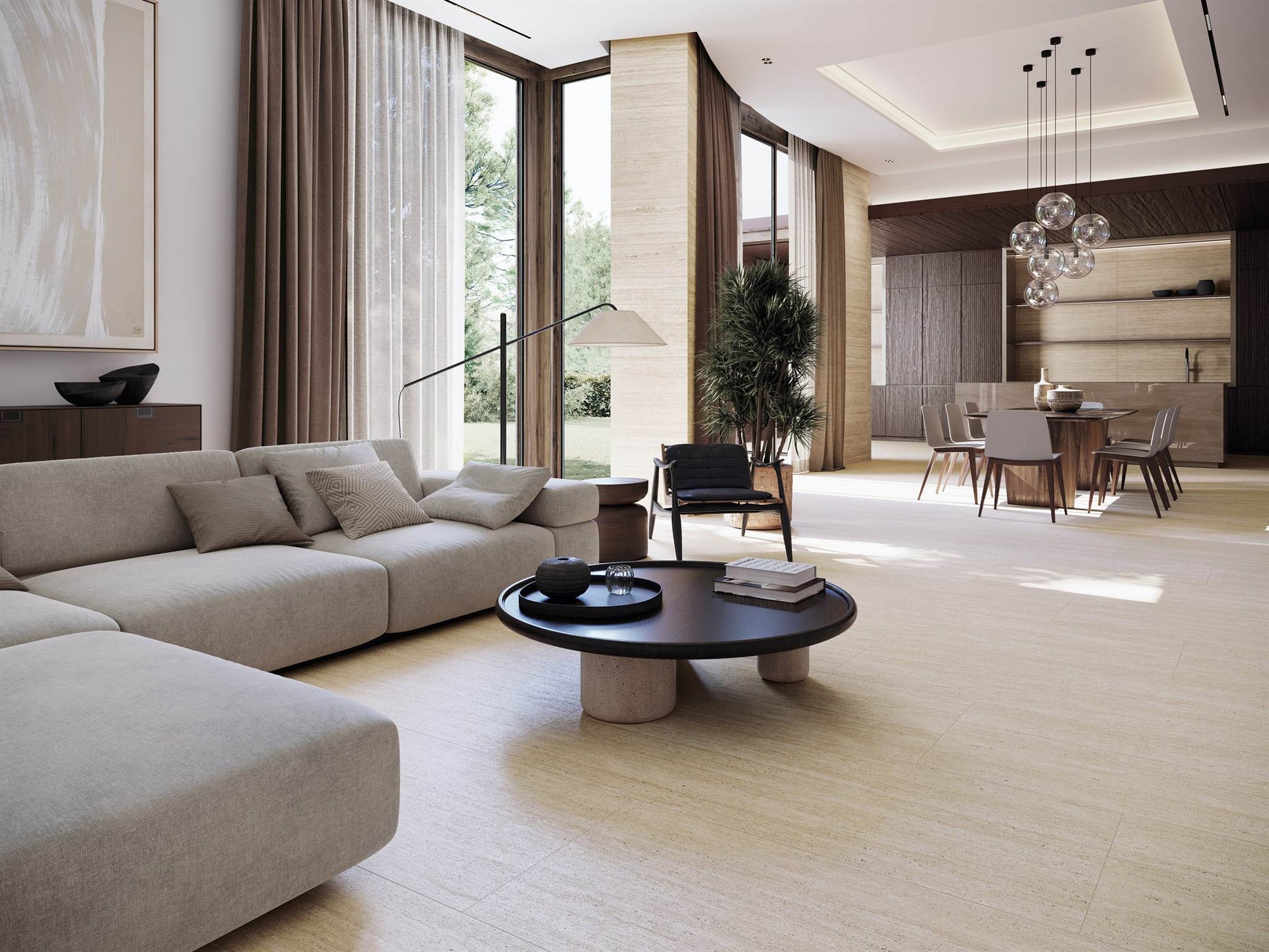 PŁYTKA CERAMICZNA TARANTO MARFIL 59.6 X 150 CM OD PORCELANOSA