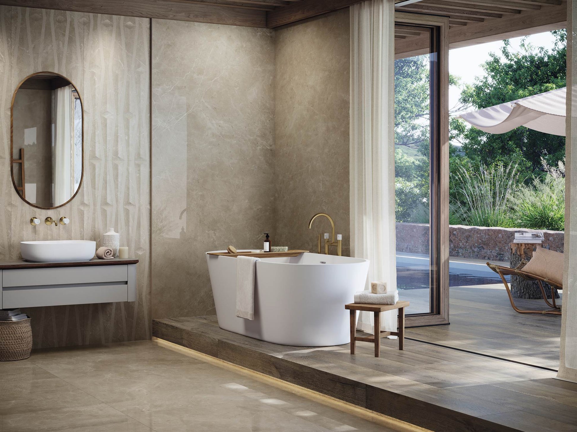 PŁYTKA CERAMICZNA PO/VE515DEBE 59.6 x 150 CM OD PORCELANOSA