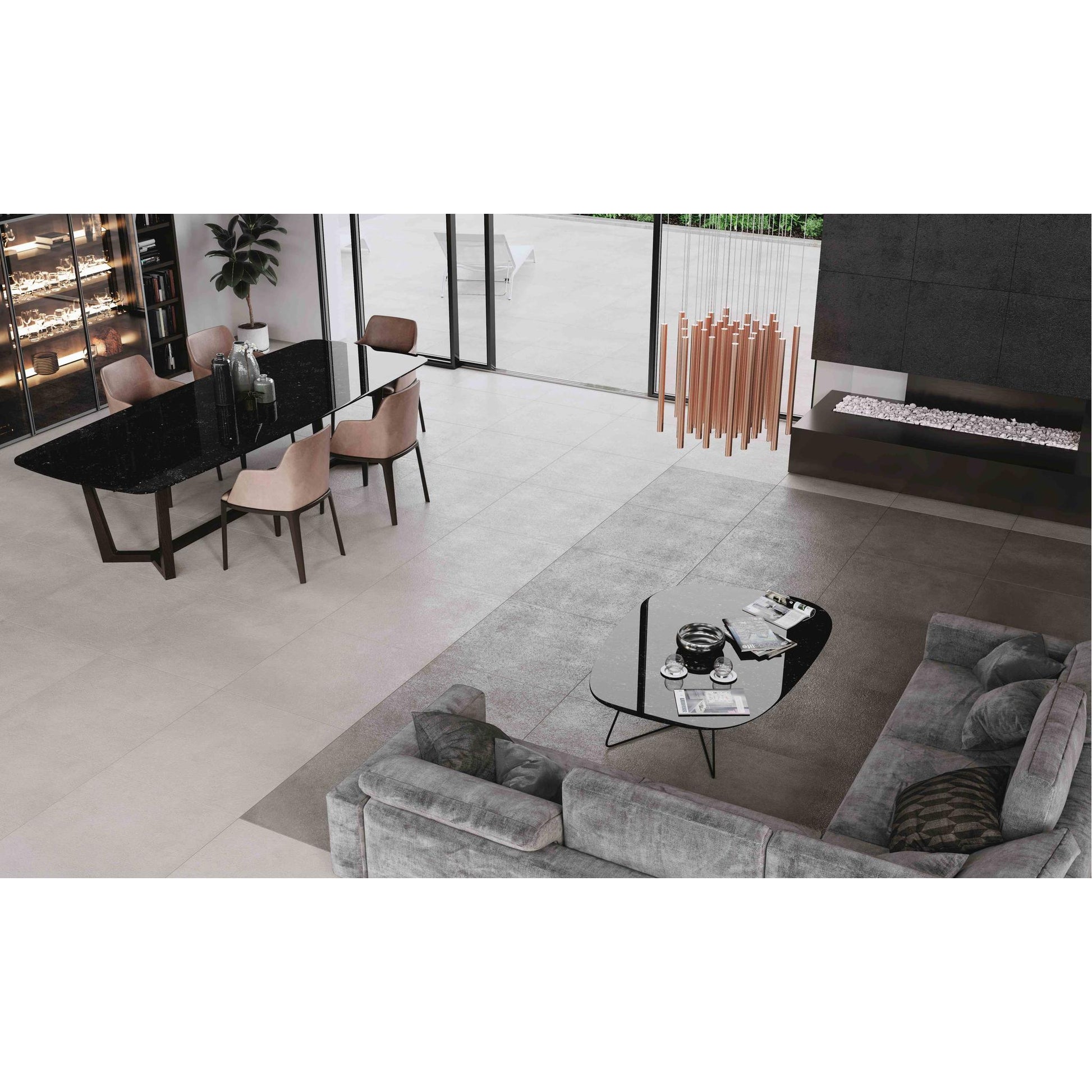 PŁYTKA CERAMICZNA RIVIERA SILVER 60 X 60 CM OD MAXHOME