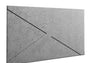 PANEL DEKORACYJNY GEO CONCRETE MODEL 03 B SZARY 60 X 120 CM OD PROGIP