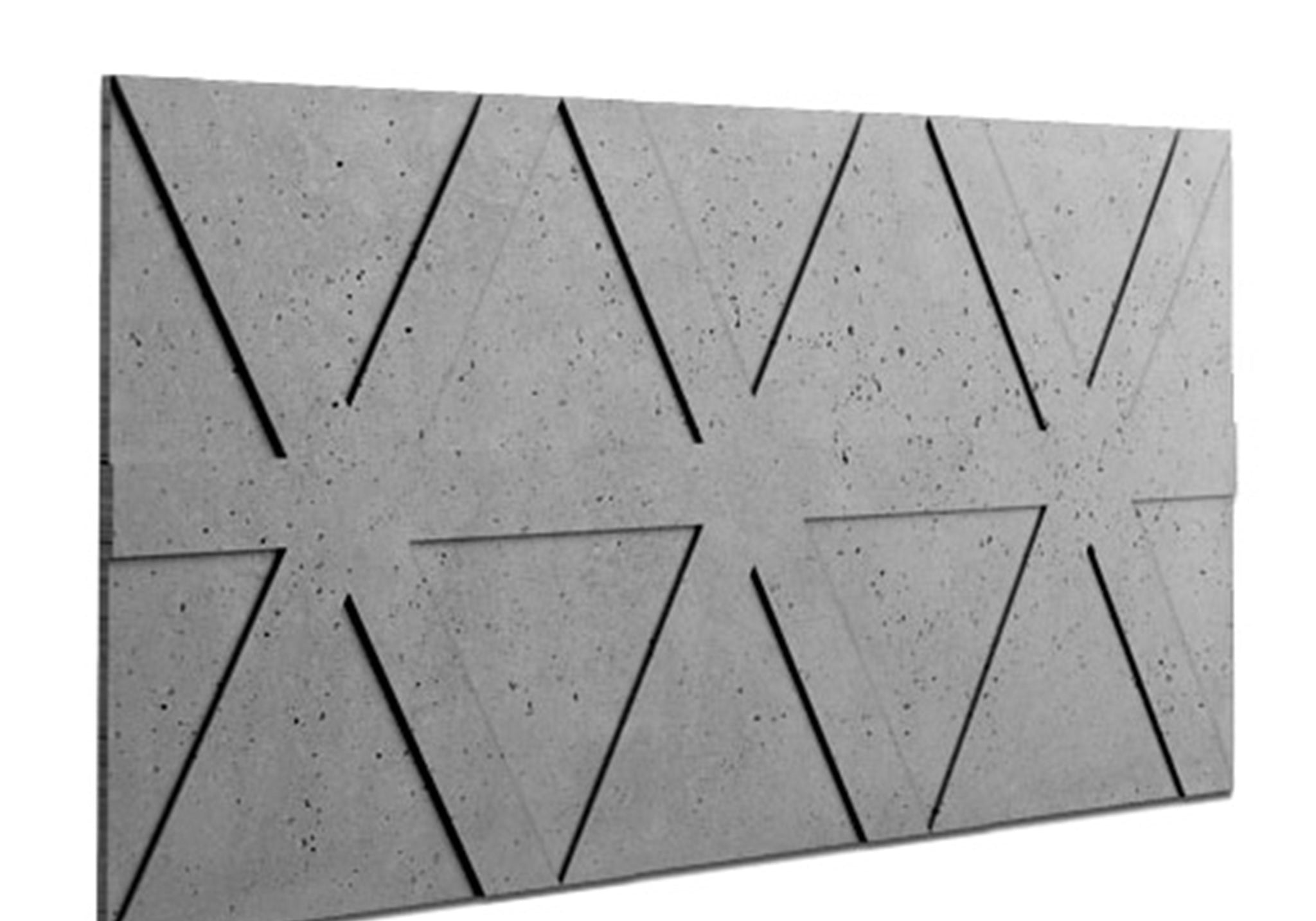 PANEL DEKORACYJNY GEO CONCRETE MODEL 05 SZARY 60 X 120 CM OD PROGIP