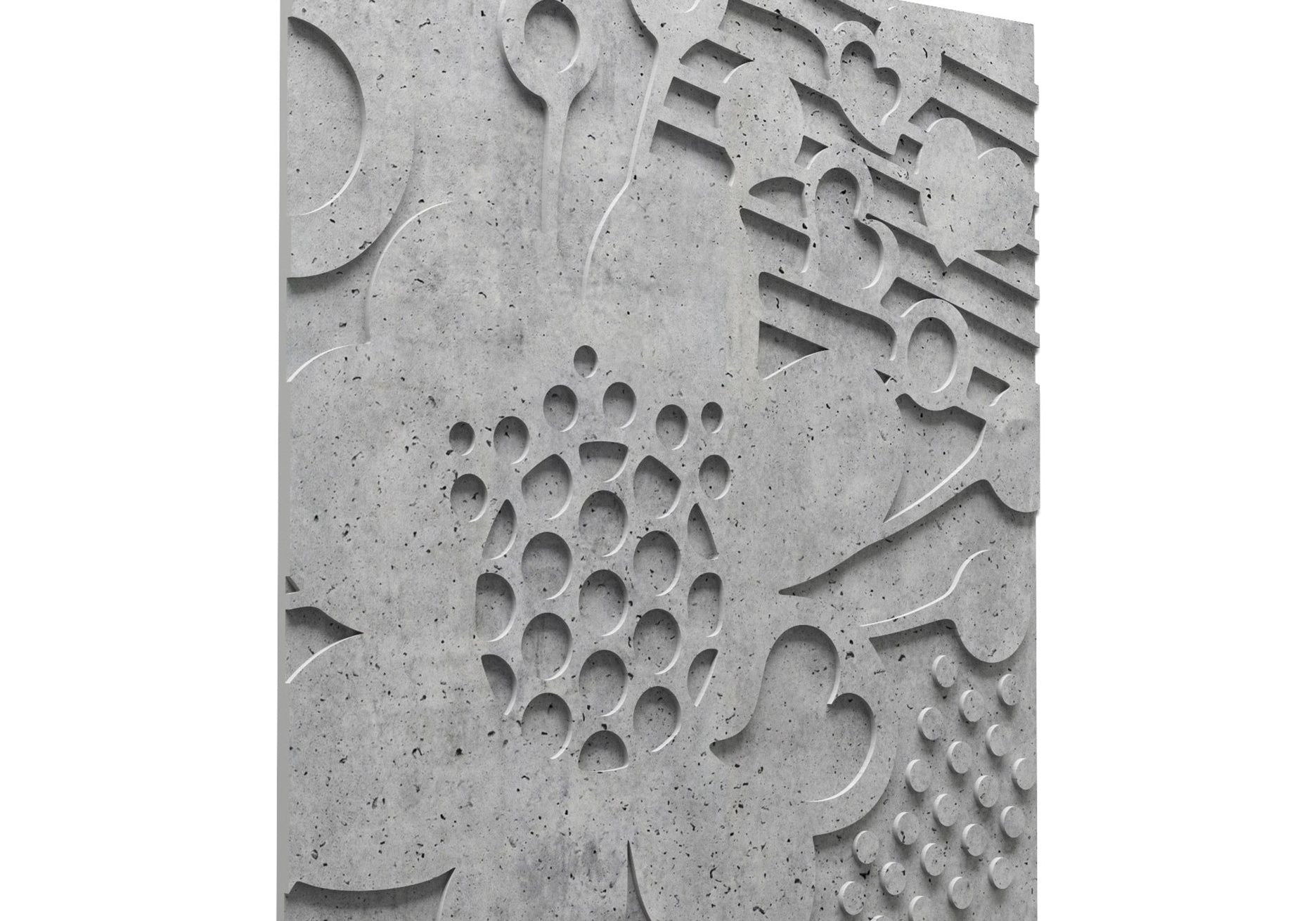 PANEL DEKORACYJNY FLORAL MODEL 01 71 X 71 CM OD PROGIP