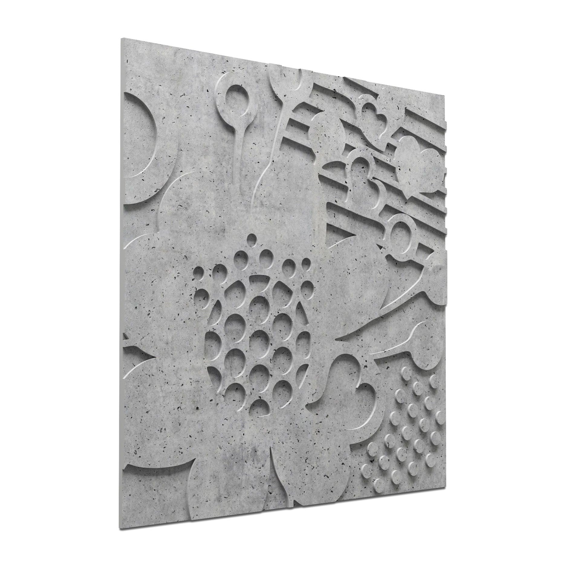 PANEL DEKORACYJNY FLORAL MODEL 01 71 X 71 CM OD PROGIP