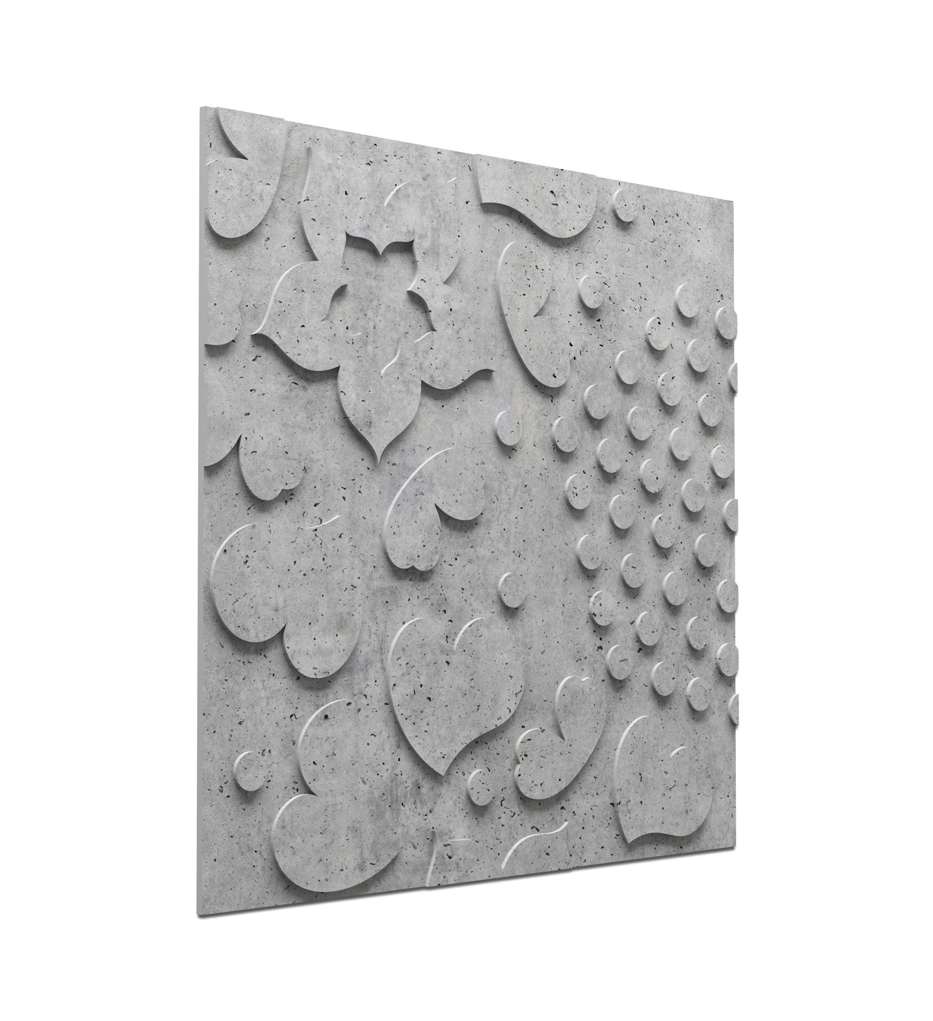 PANEL DEKORACYJNY FLORAL MODEL 03 71 X 71 CM OD PROGIP