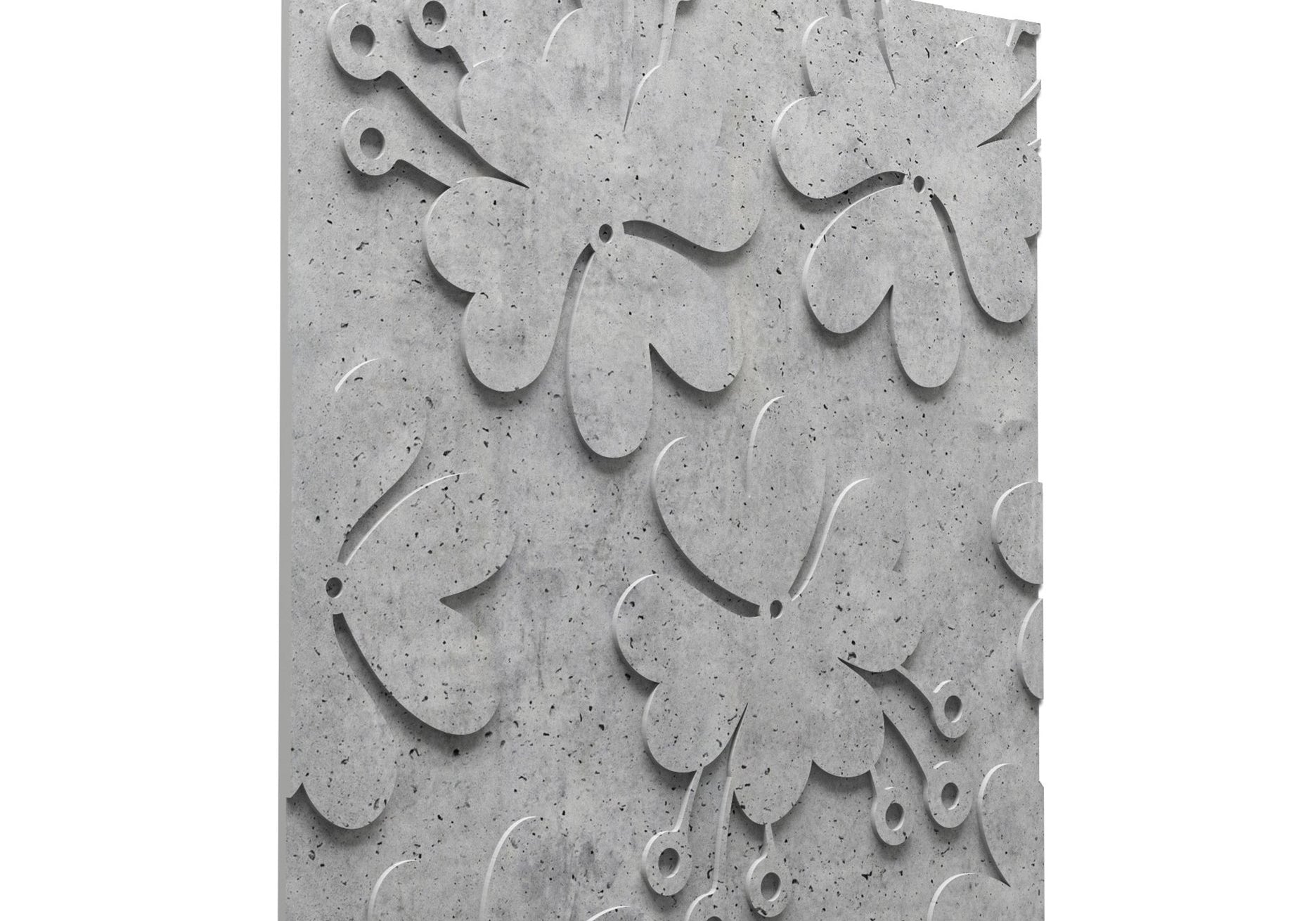 PANEL DEKORACYJNY FLORAL MODEL 04 71 X 71 CM OD PROGIP