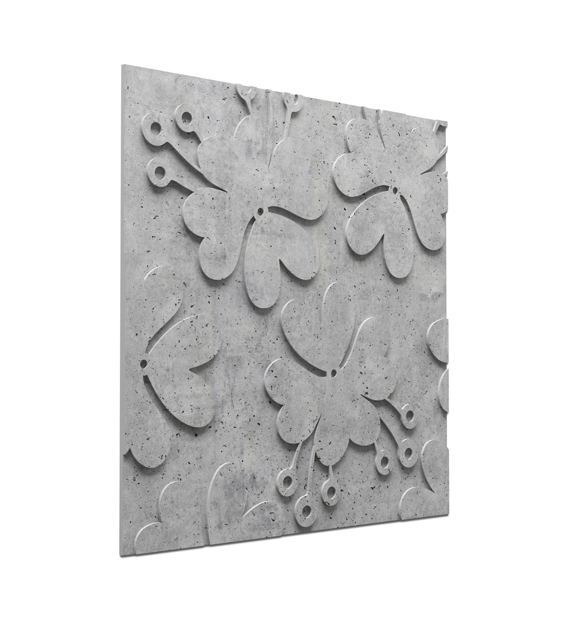 PANEL DEKORACYJNY FLORAL MODEL 04 71 X 71 CM OD PROGIP