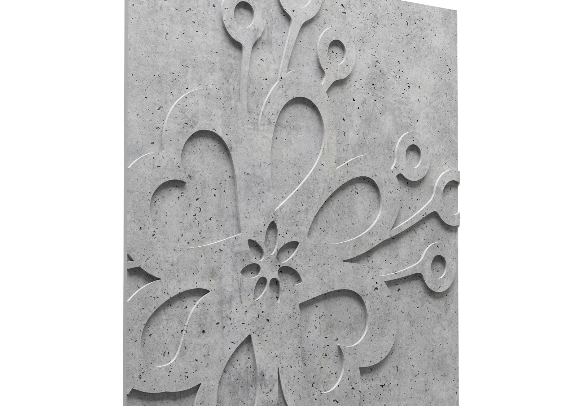 PANEL DEKORACYJNY FLORAL MODEL 06 71 X 71 CM OD PROGIP