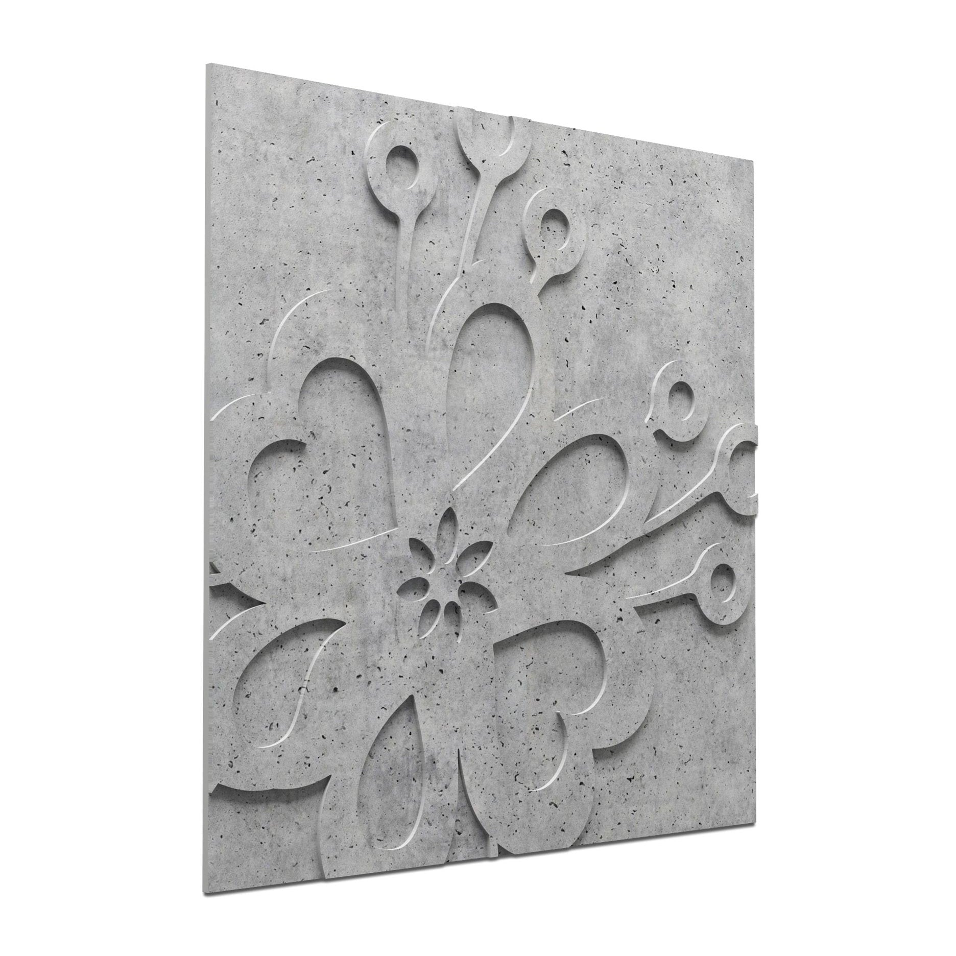 PANEL DEKORACYJNY FLORAL MODEL 06 71 X 71 CM OD PROGIP