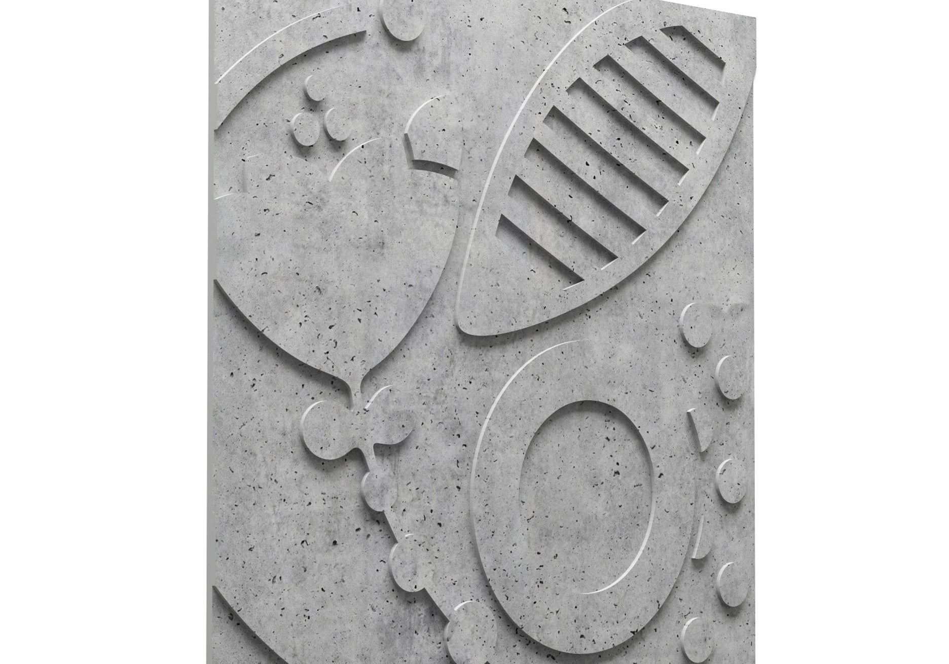 PANEL DEKORACYJNY FLORAL MODEL 09 71 X 71 CM OD PROGIP