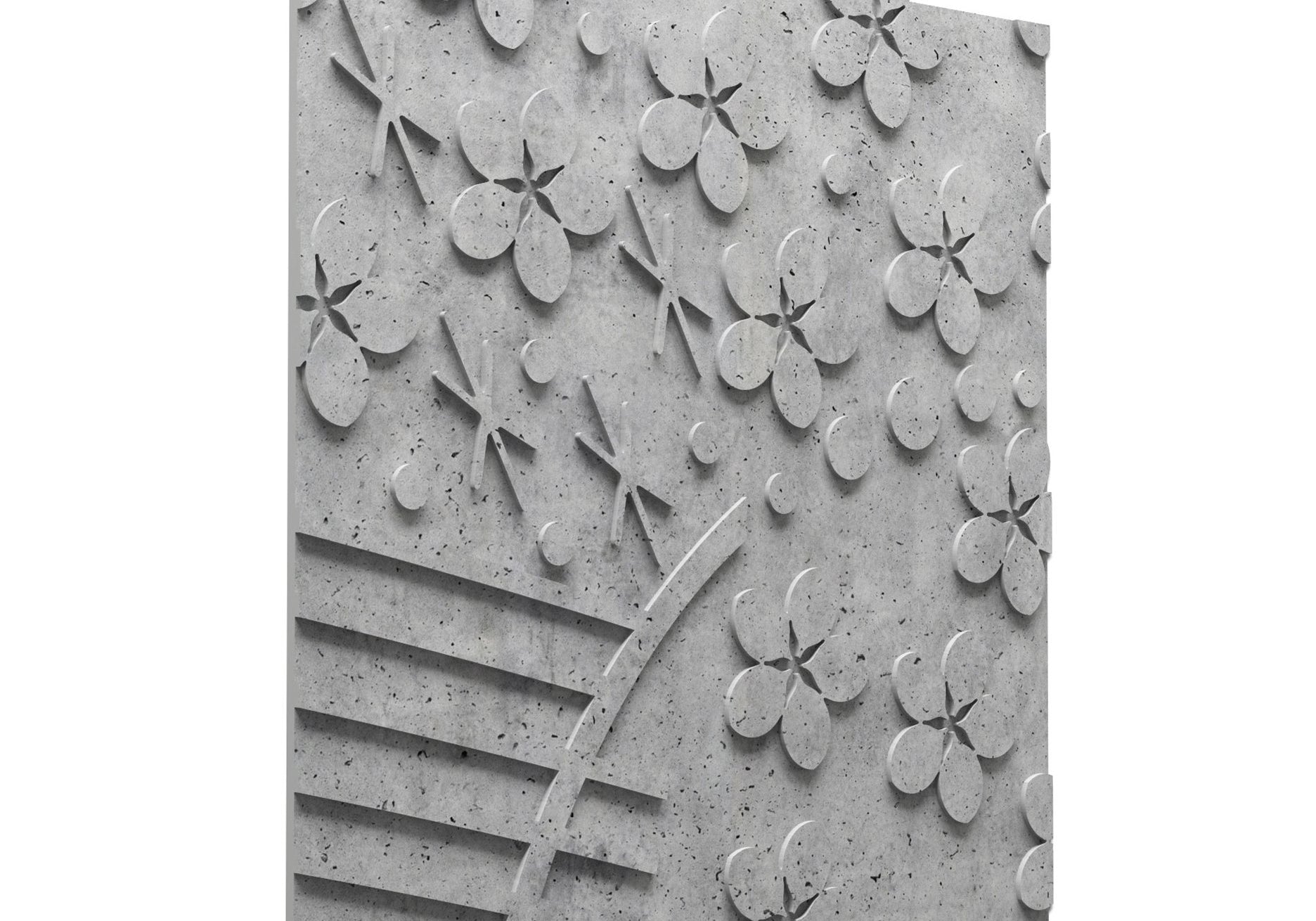 PANEL DEKORACYJNY FLORAL MODEL 11 71 X 71 CM OD PROGIP