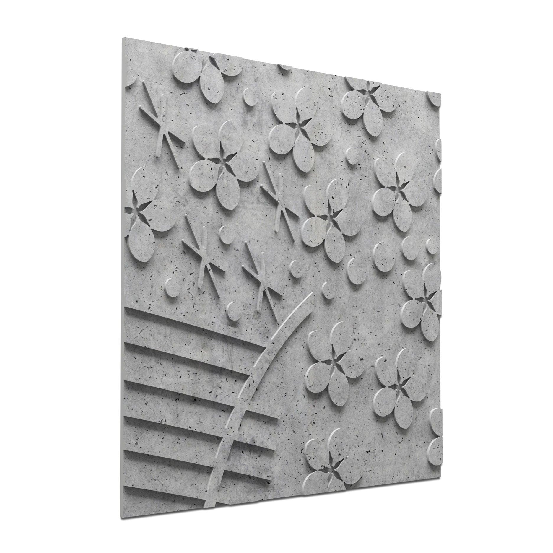 PANEL DEKORACYJNY FLORAL MODEL 11 71 X 71 CM OD PROGIP