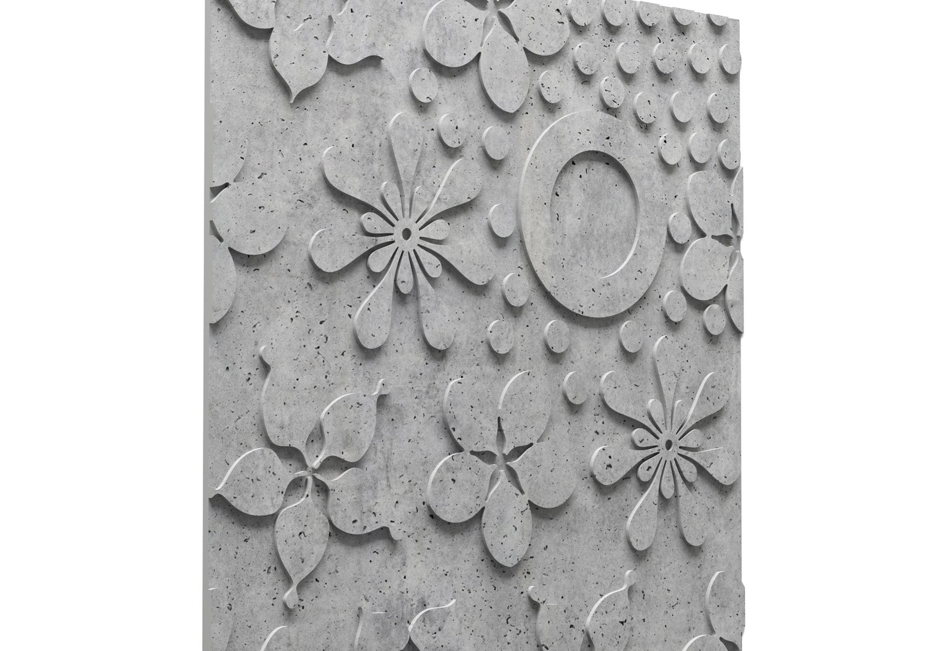 PANEL DEKORACYJNY FLORAL MODEL 14 71 X 71 CM OD PROGIP
