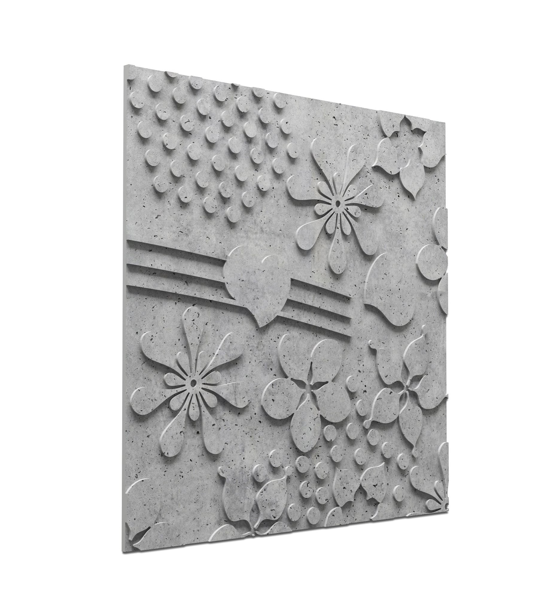 PANEL DEKORACYJNY FLORAL MODEL 15 71 X 71 CM OD PROGIP