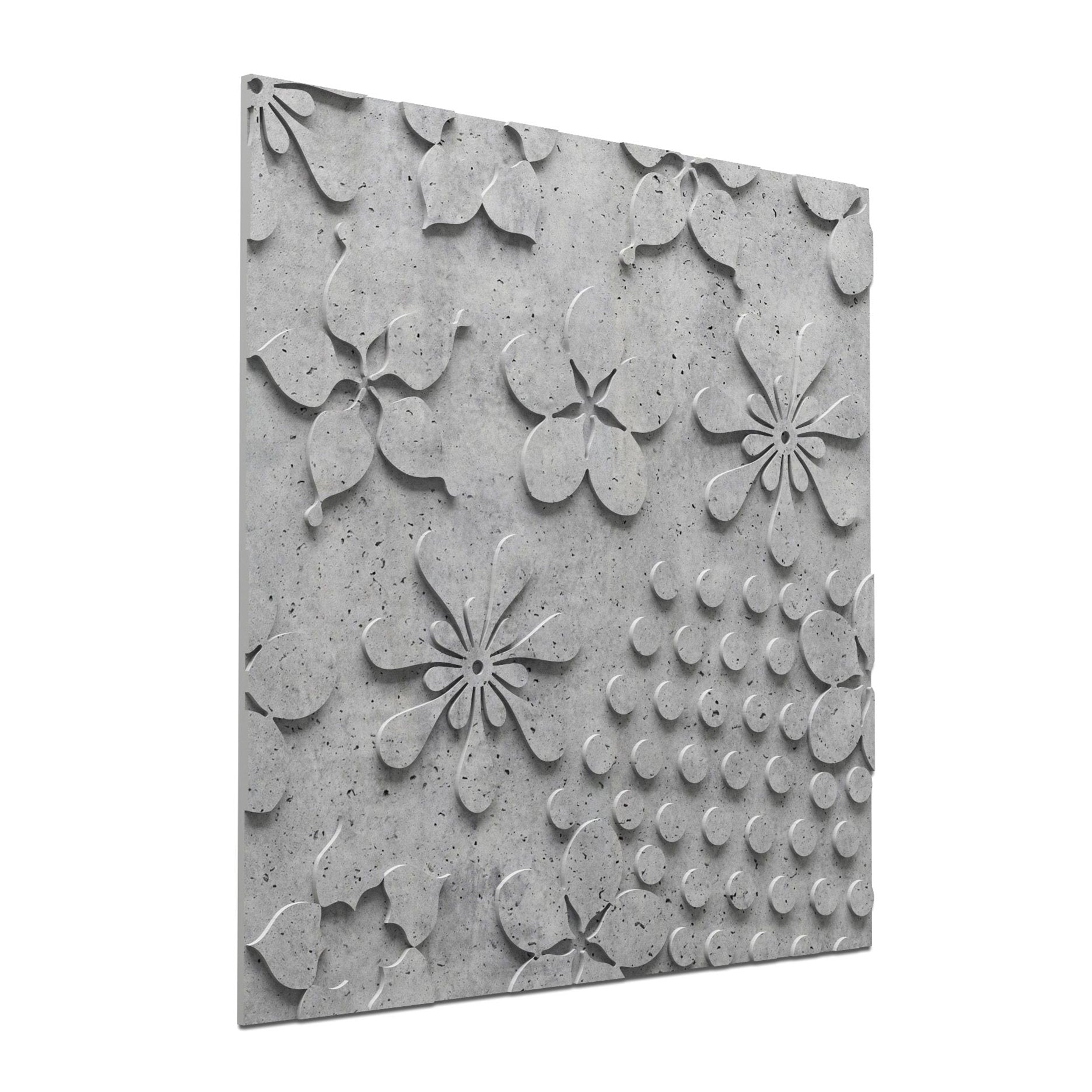 PANEL DEKORACYJNY FLORAL MODEL 16 71 X 71 CM OD PROGIP