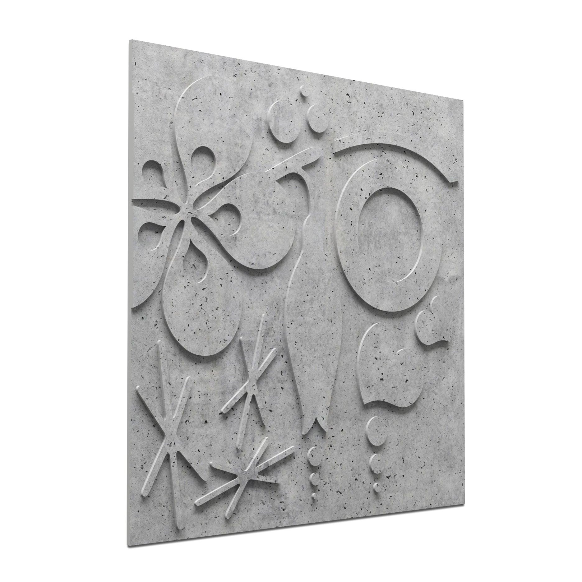 PANEL DEKORACYJNY FLORAL MODEL 18 71 X 71 CM OD PROGIP
