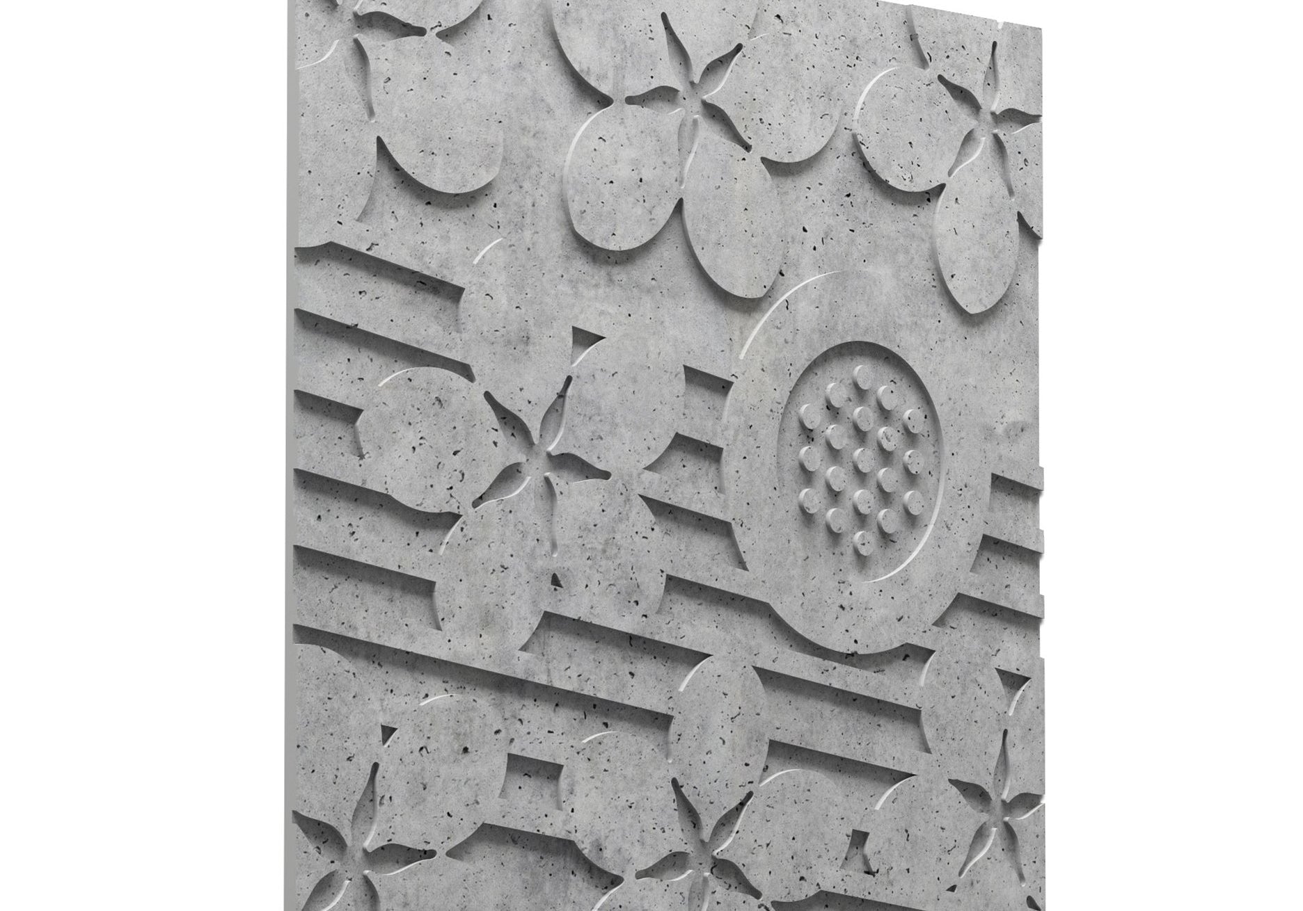 PANEL DEKORACYJNY FLORAL MODEL 19 71 X 71 CM OD PROGIP