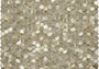 PŁYTKA MOZAIKA METALOWA GRAVITY ALUMINIUM 3D HEXAGON GOLD 30,7 30.7 x 30.7 CM OD L'ANTIC
