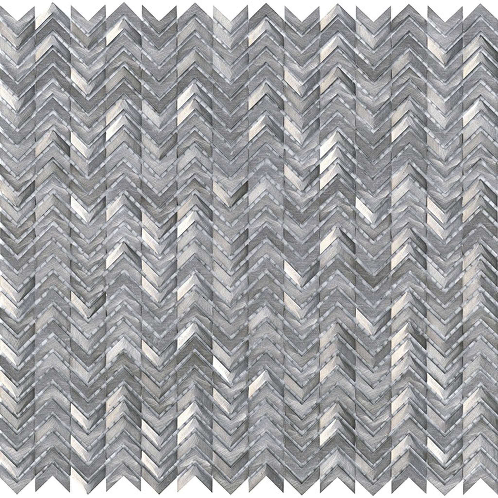 PŁYTKA MOZAIKA METALOWA GRAVITY ALUMINIUM ARROW METAL 30 x 29.8 CM OD L'ANTIC