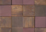 PŁYTKA MOZAIKA METALOWA METAL BRONZE 3D CUBES 30 x 30 CM OD L'ANTIC