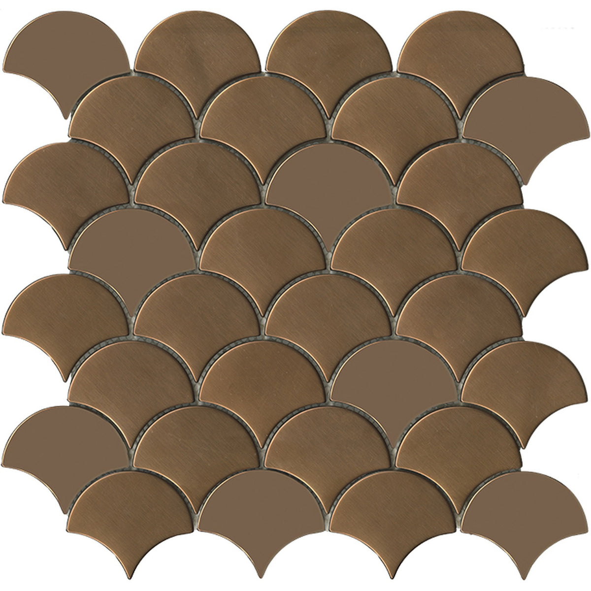 PŁYTKA MOZAIKA METALOWA DROP COPPER 29.5 x 29.6 CM OD L'ANTIC