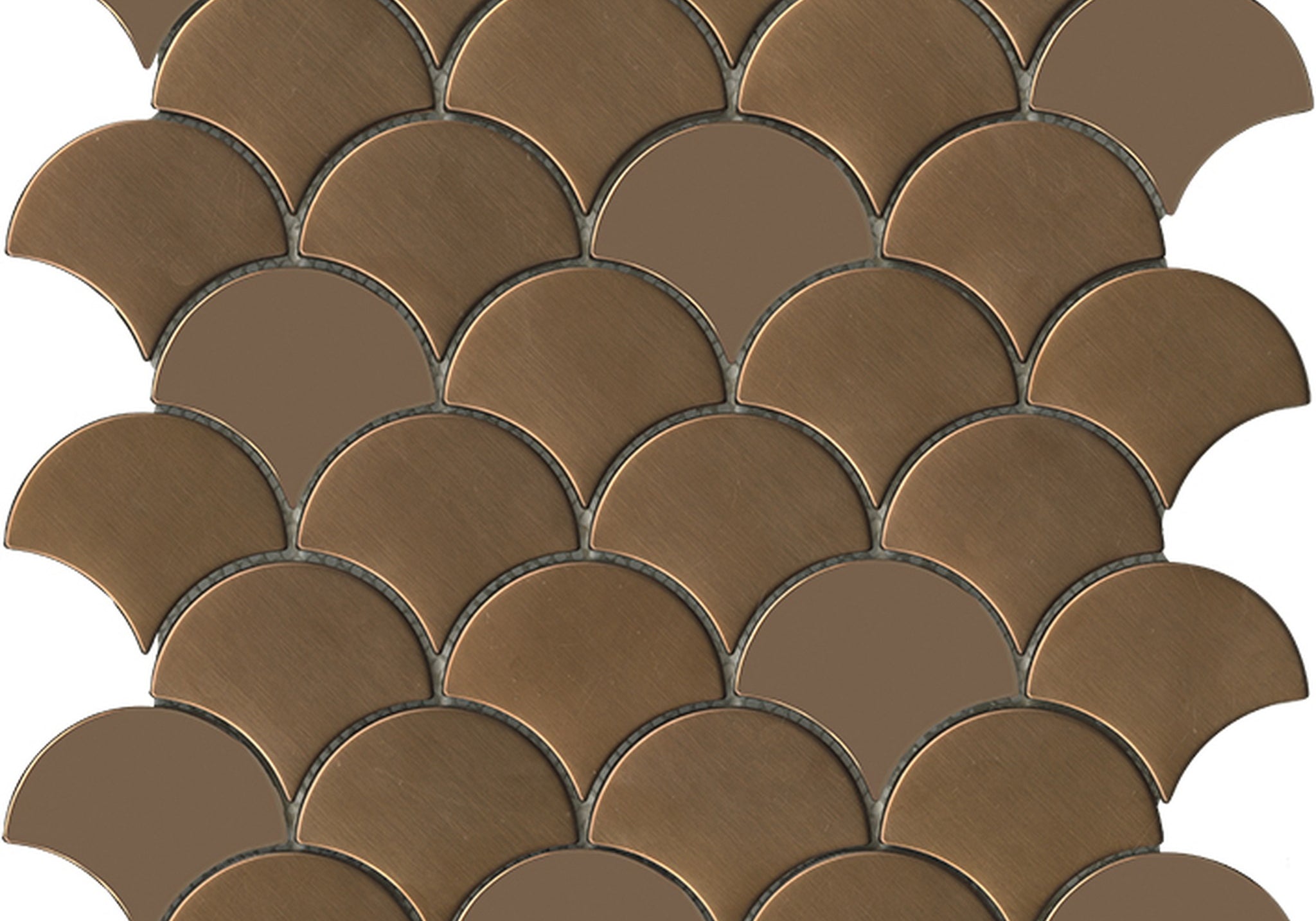 PŁYTKA MOZAIKA METALOWA DROP COPPER 29.5 x 29.6 CM OD L'ANTIC