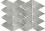 PŁYTKA MOZAIKA METALOWA GRAVITY ALUMINIUM TRACE METAL 28.1 x 22.1 CM OD L'ANTIC