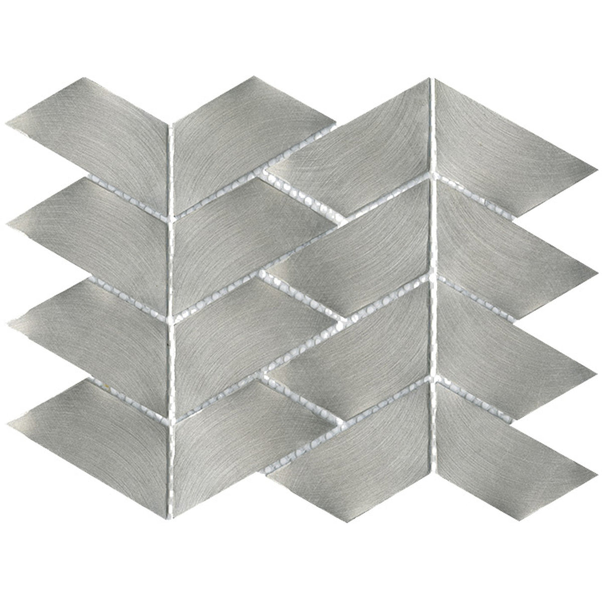 PŁYTKA MOZAIKA METALOWA GRAVITY ALUMINIUM TRACE METAL 28.1 x 22.1 CM OD L'ANTIC