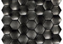 PŁYTKA MOZAIKA METALOWA WEB ANTHRACITE 29.3 x 29.1 CM OD L'ANTIC