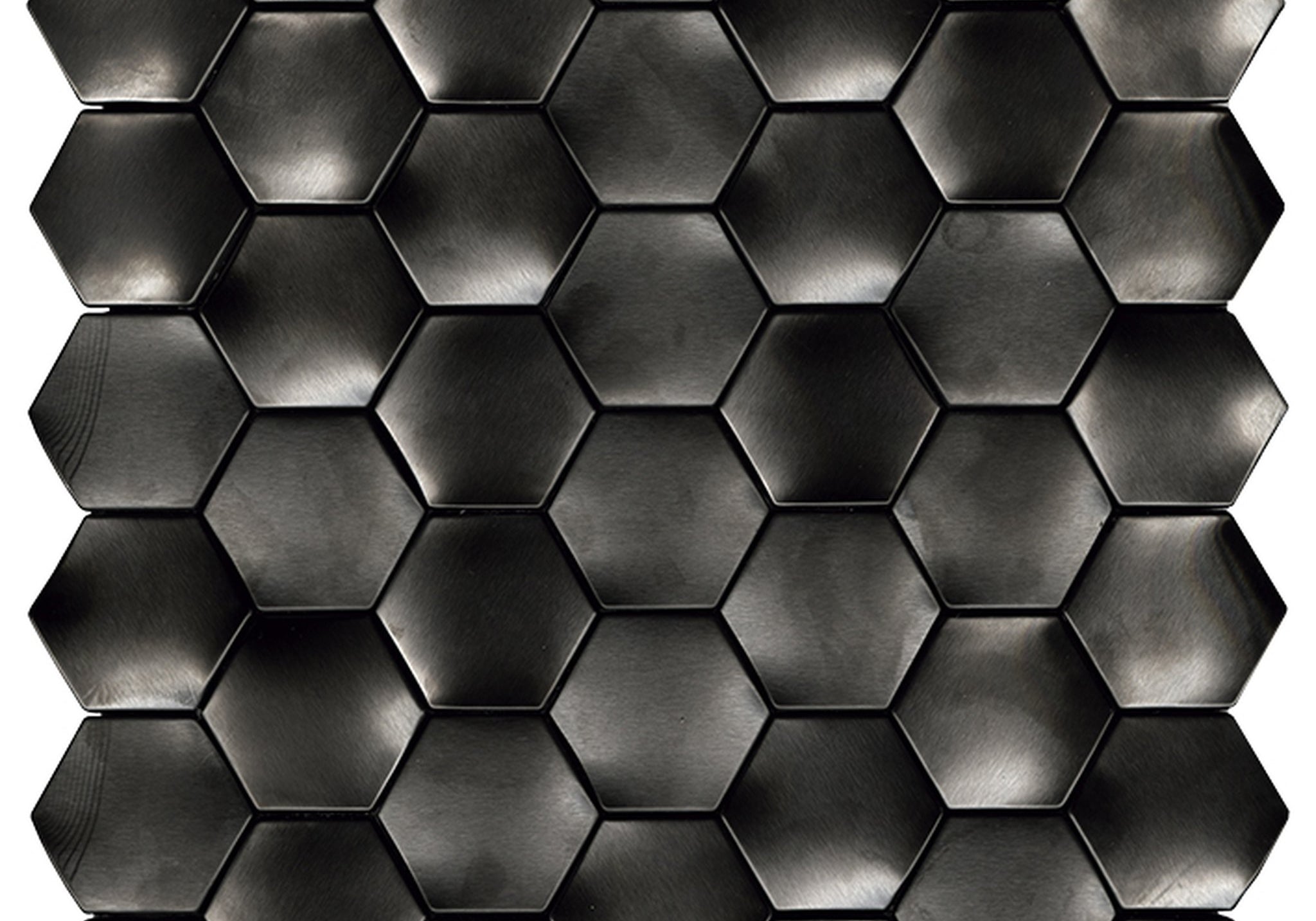 PŁYTKA MOZAIKA METALOWA WEB ANTHRACITE 29.3 x 29.1 CM OD L'ANTIC