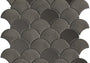 PŁYTKA MOZAIKA METALOWA DROP ANTHRACITE 29.5 x 29.6 CM OD L'ANTIC