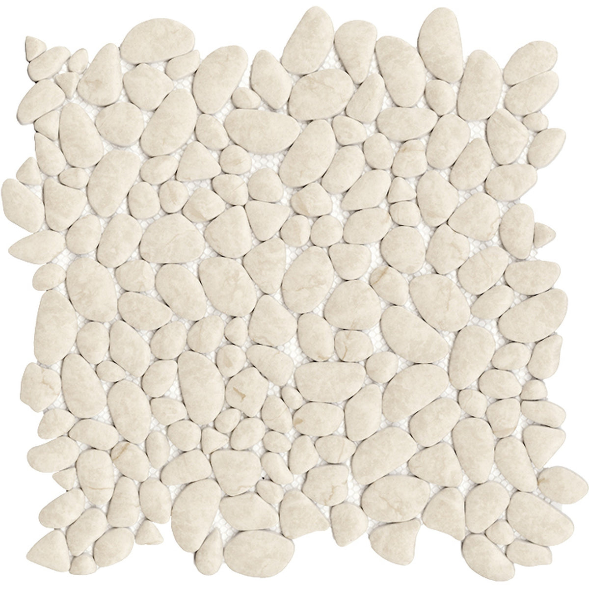 PŁYTKA MOZAIKA SZKLANA BOULDER BEIGE 30.5 x 30.5 CM OD L'ANTIC