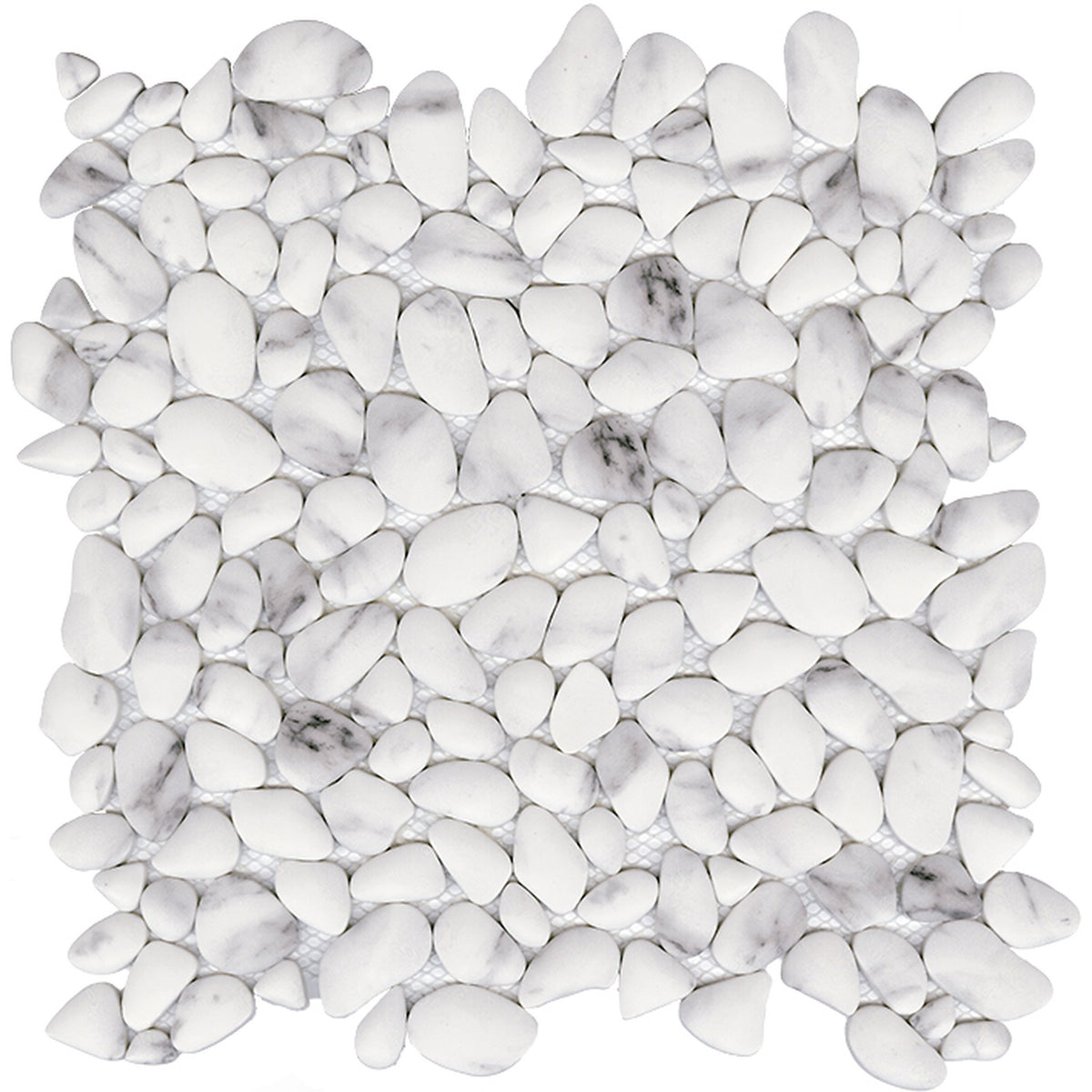 PŁYTKA MOZAIKA SZKLANA BOULDER CARRARA 30.5 x 30.5 CM OD L'ANTIC