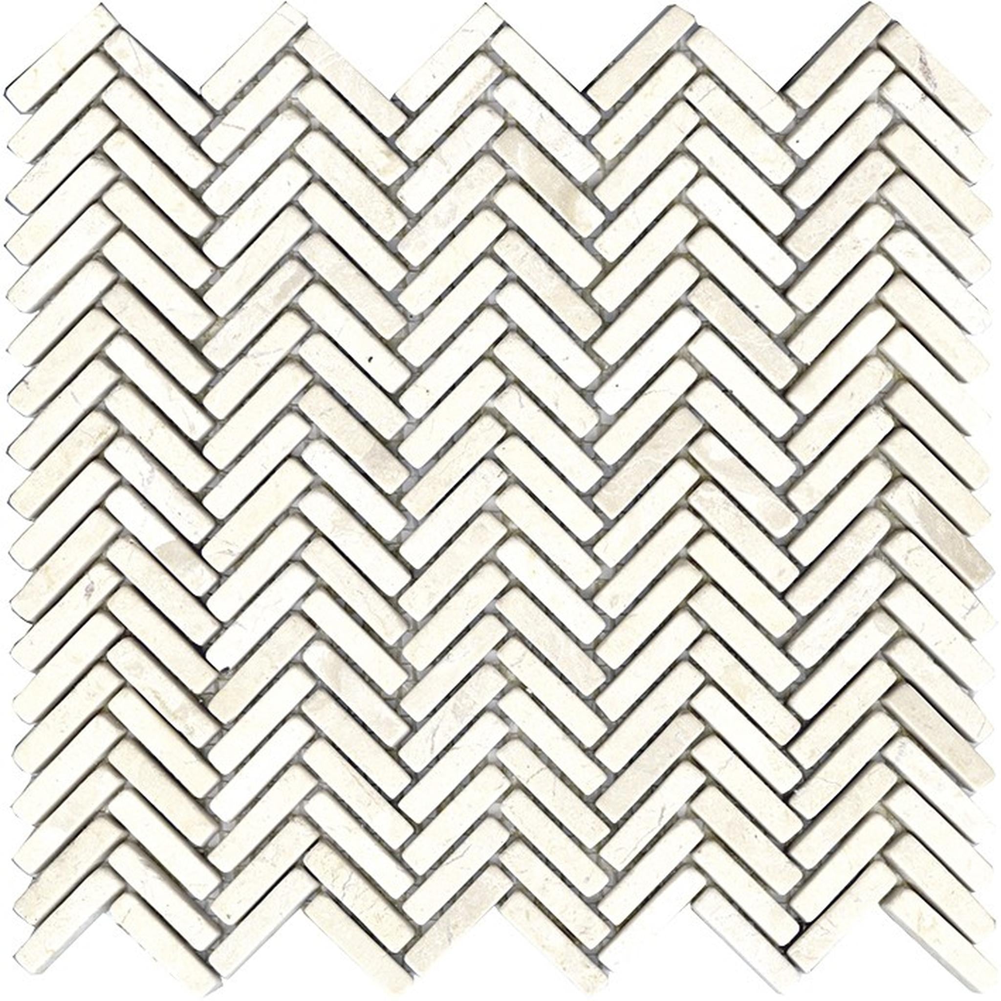 PŁYTKA MOZAIKA KAMIENNA PARADISE ARROW BLANCO 27.2 x 29.2 CM OD L'ANTIC