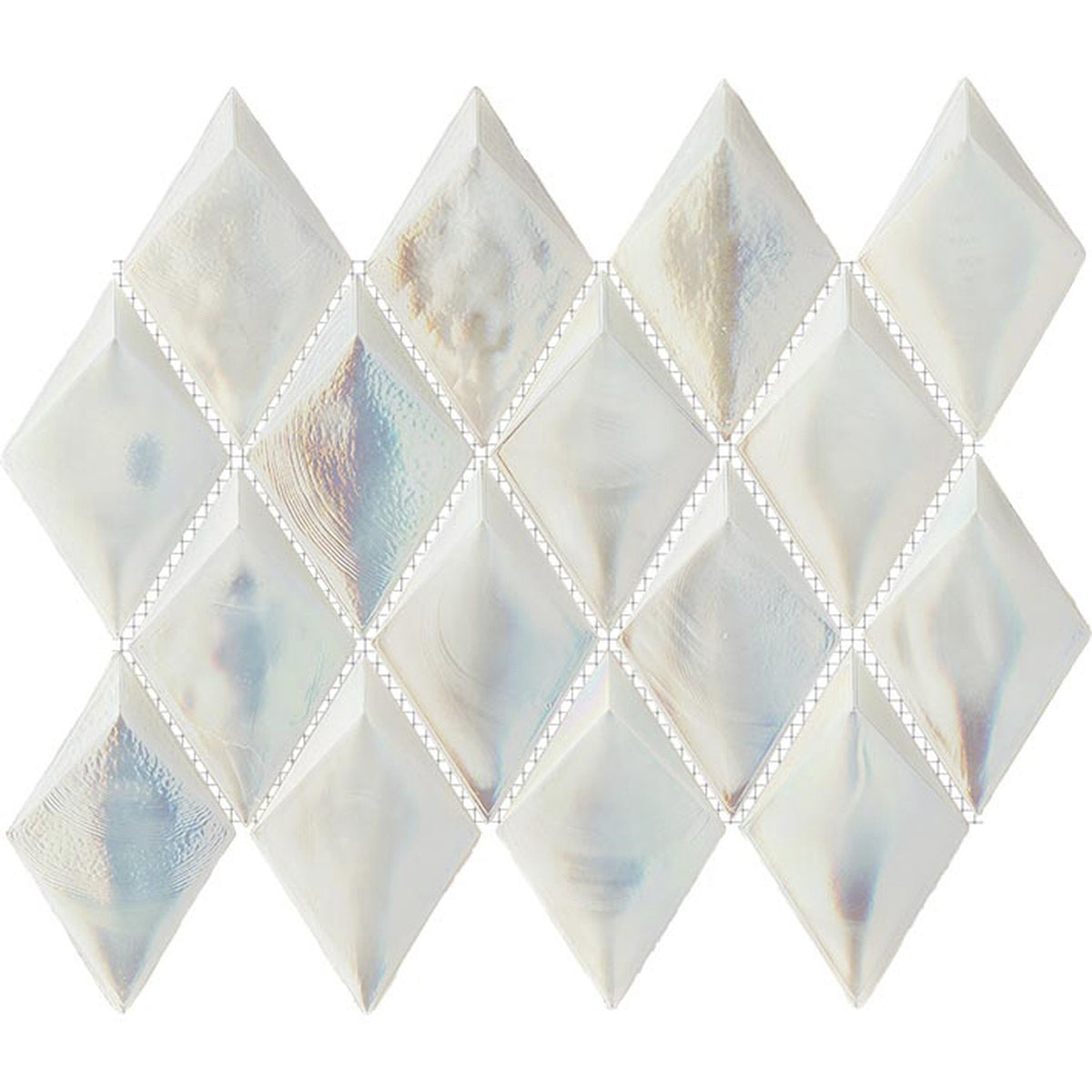 PŁYTKA MOZAIKA SZKLANA OPAL PEARL 31,2X24X0,55/0,96 24 x 31.2 CM OD L'ANTIC