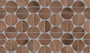 PŁYTKA ALUMINIOWA MOZAIKA SPHERE COPPER 29.2 X 34.2 CM OD PORCELANOSA