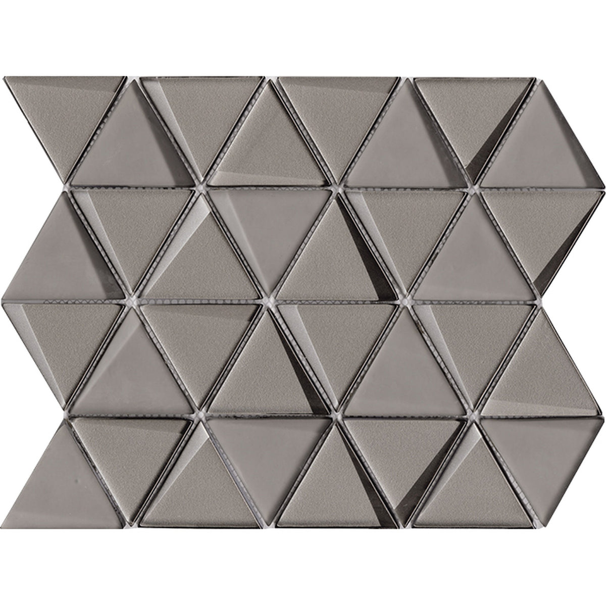 PŁYTKA MOZAIKA SZKLANA EFFECT TRIANGLE CARAMEL 26 x 31 CM OD L'ANTIC