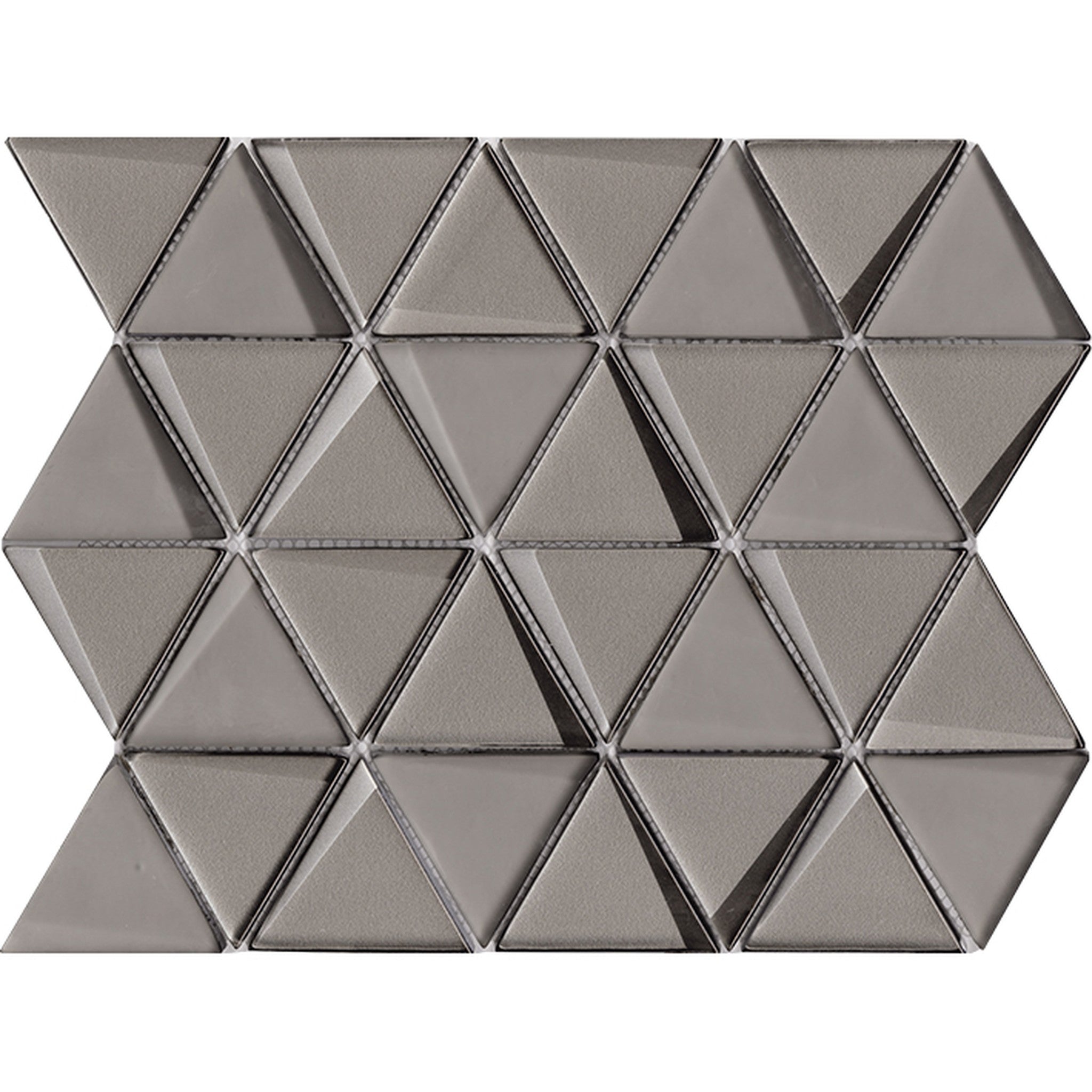 PŁYTKA MOZAIKA SZKLANA EFFECT TRIANGLE CARAMEL 26 x 31 CM OD L'ANTIC