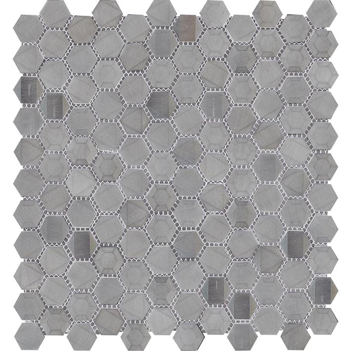 PŁYTKA MOZAIKA METALOWA GRAVITY ALUMINIUM SIDES METAL 29.2 x 27.7 CM OD L'ANTIC