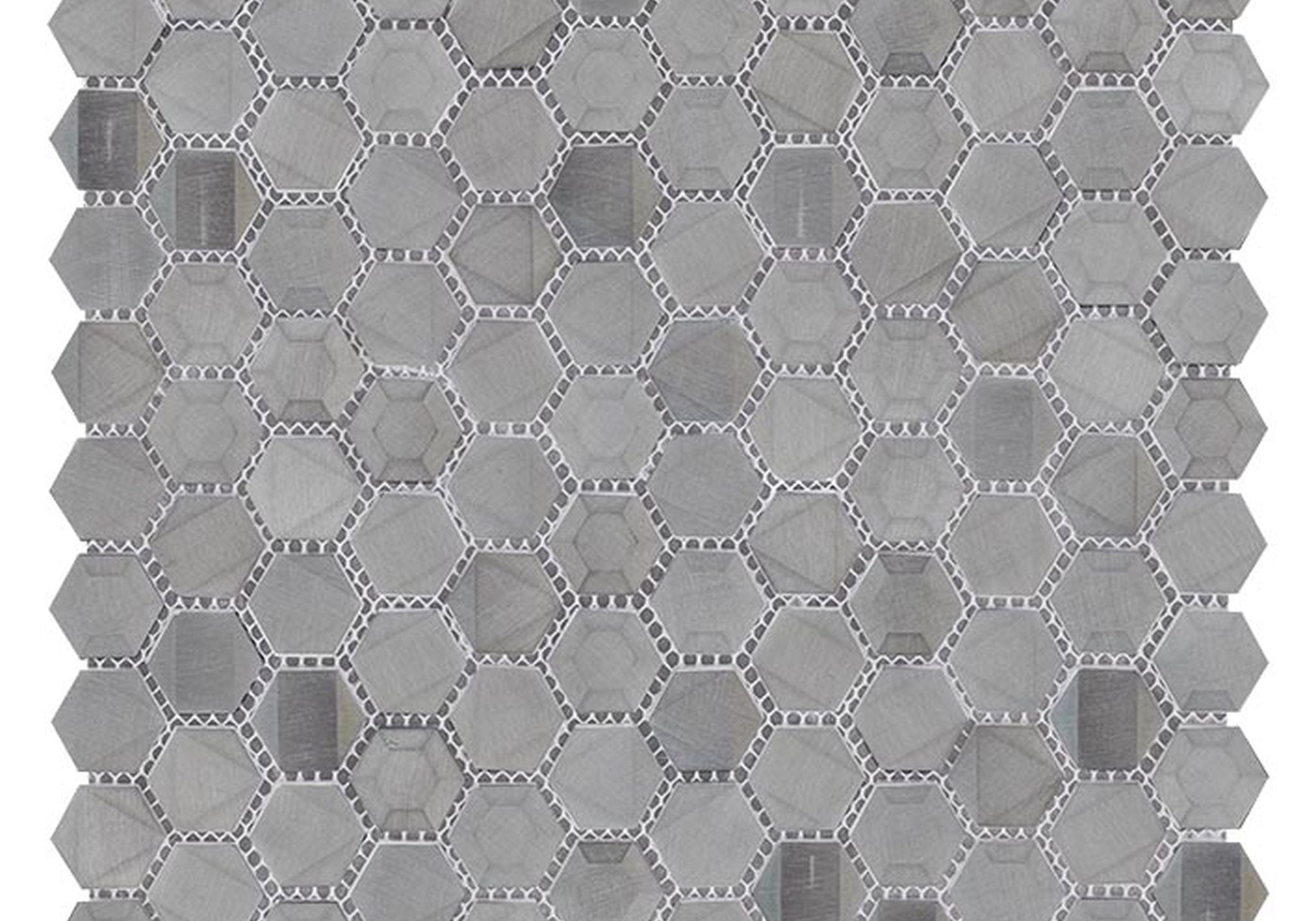 PŁYTKA MOZAIKA METALOWA GRAVITY ALUMINIUM SIDES METAL 29.2 x 27.7 CM OD L'ANTIC