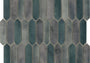 PŁYTKA MOZAIKA METALOWA ODYSSEY EMERALD 25.2 x 29.9 CM OD L'ANTIC