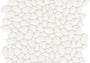 PŁYTKA MOZAIKA SZKLANA BOULDER WHITE 30.5 x 30.5 CM OD L'ANTIC