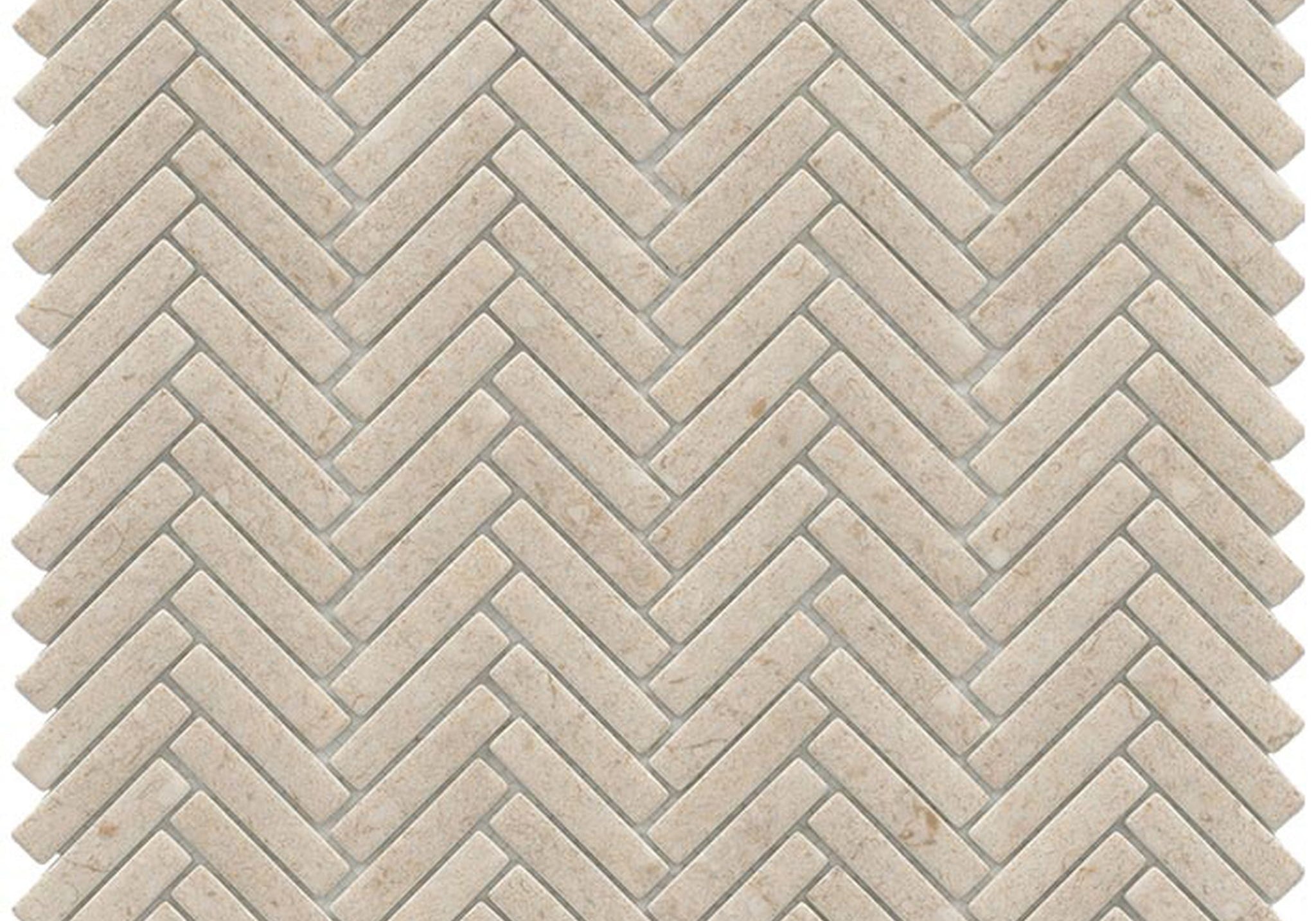 PŁYTKA MOZAIKA SZKLANA HERRINGBONE DORCIA MARFIL 28 x 26 CM OD L'ANTIC