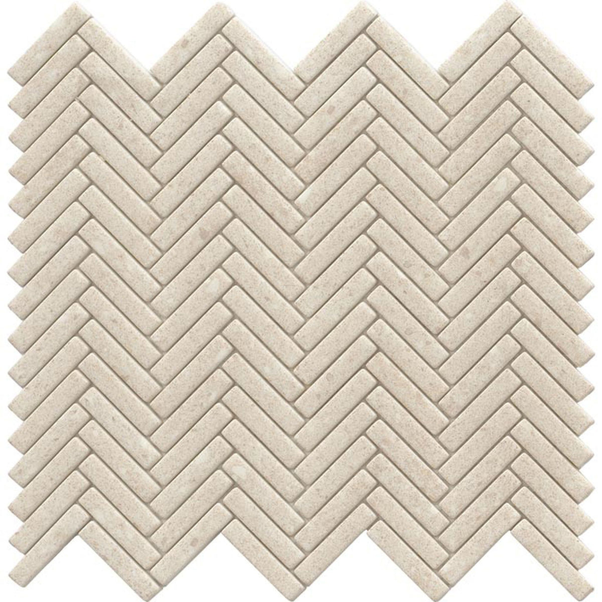 PŁYTKA MOZAIKA SZKLANA HERRINGBONE DURANGO BONE 28 x 26 CM OD L'ANTIC