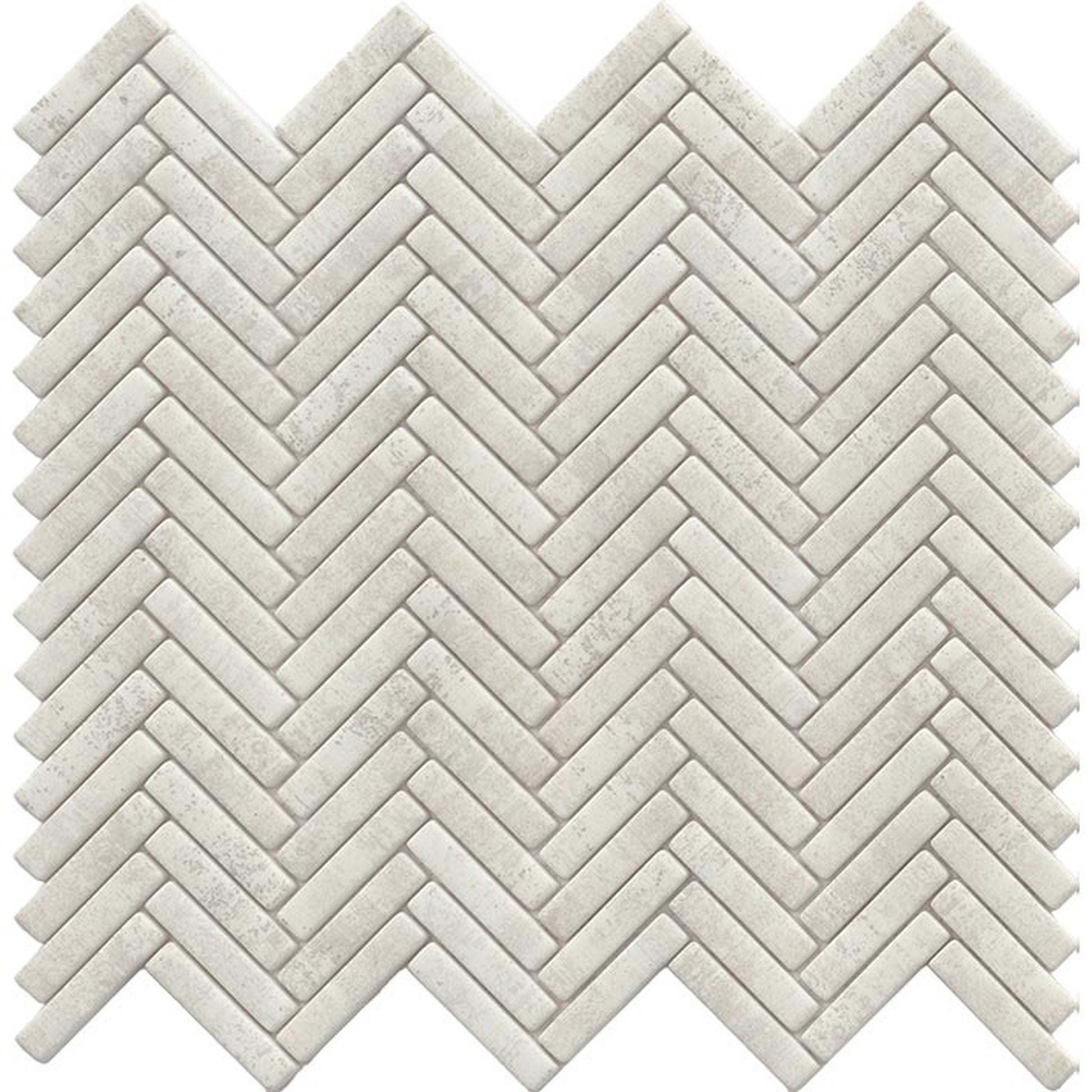 PŁYTKA MOZAIKA SZKLANA HERRINGBONE NANTES CALIZA 28 x 26 CM OD L'ANTIC