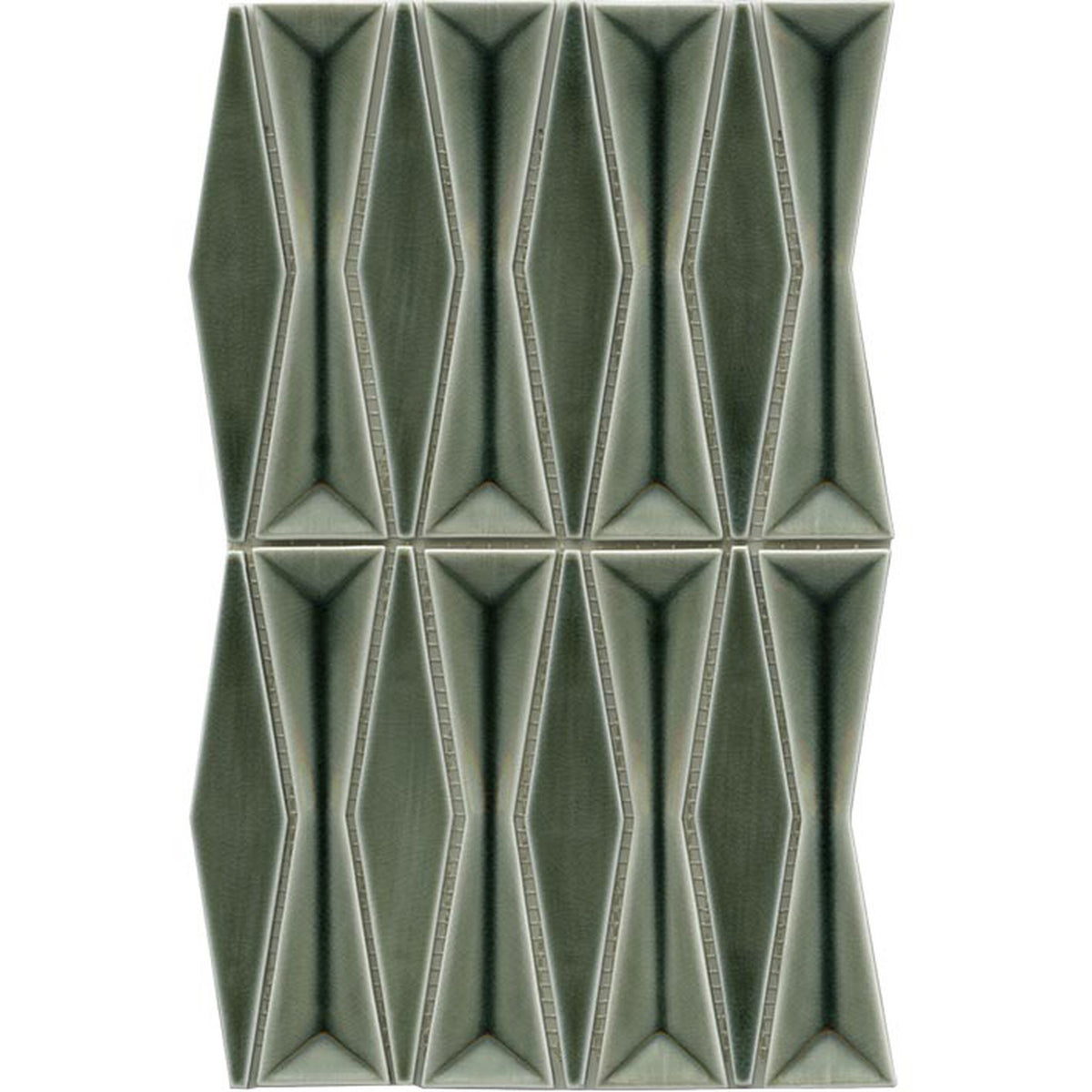 PŁYTKA MOZAIKA SZKLANA KRONOS JADE 35.1 x 21.3 CM OD L'ANTIC