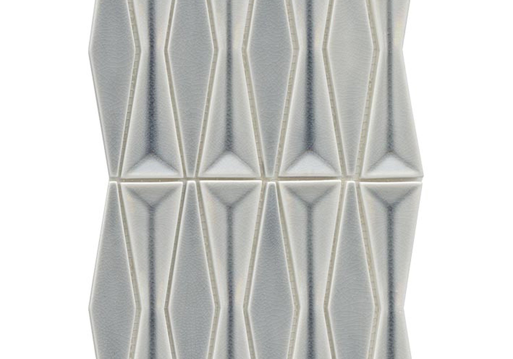 PŁYTKA MOZAIKA SZKLANA KRONOS SILVER 35.1 x 21.3 CM OD L'ANTIC