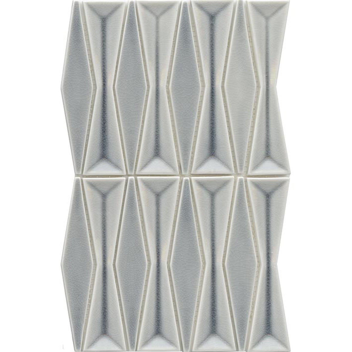 PŁYTKA MOZAIKA SZKLANA KRONOS SILVER 35.1 x 21.3 CM OD L'ANTIC