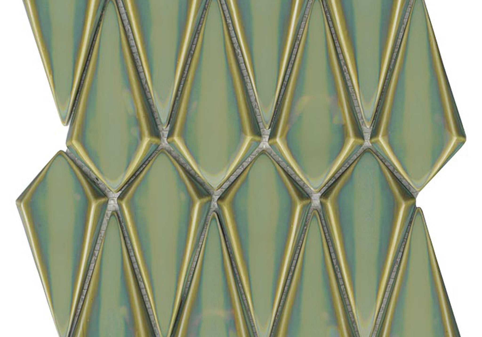 PŁYTKA MOZAIKA SZKLANA TUSK EMERALD 31X31,5X1,1/2 31.5 x 31 CM OD L'ANTIC