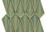 PŁYTKA MOZAIKA SZKLANA TUSK EMERALD 31X31,5X1,1/2 31.5 x 31 CM OD L'ANTIC