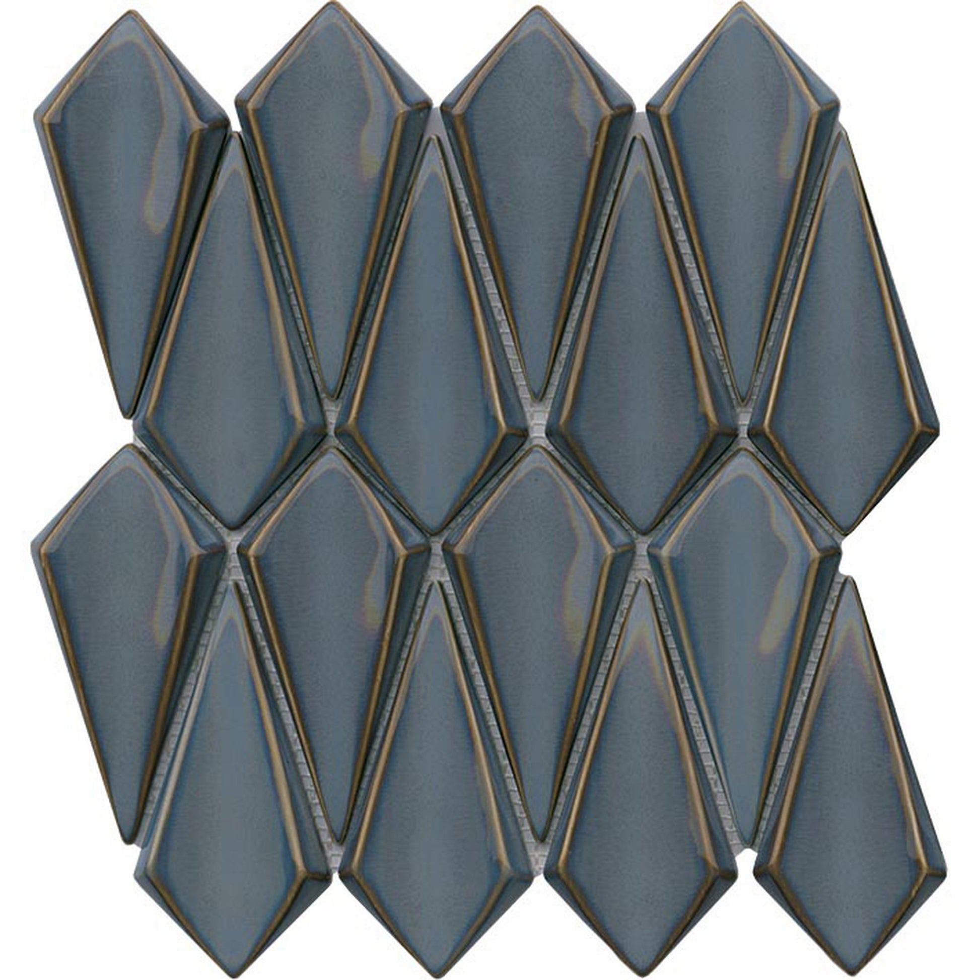 PŁYTKA MOZAIKA SZKLANA TUSK NAVY 31X31,5X1,1/2 31.5 x 31 CM OD L'ANTIC
